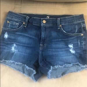 7 For All Mankind Cut-Off Shorts